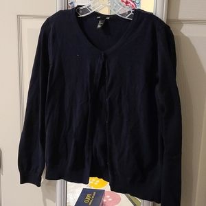 Navy blue sweater